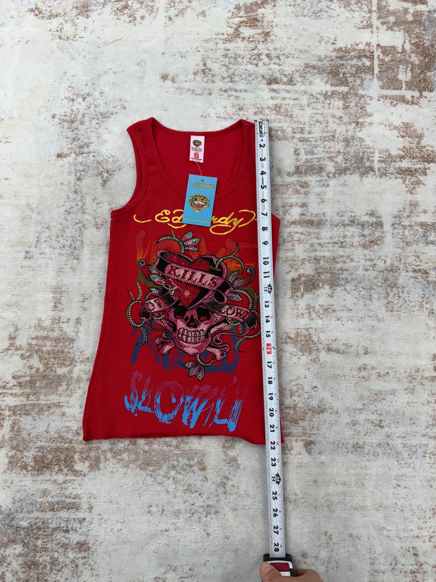 ( new) 2000sVintage Ed Hardy by Christian Audigier Tank Tops