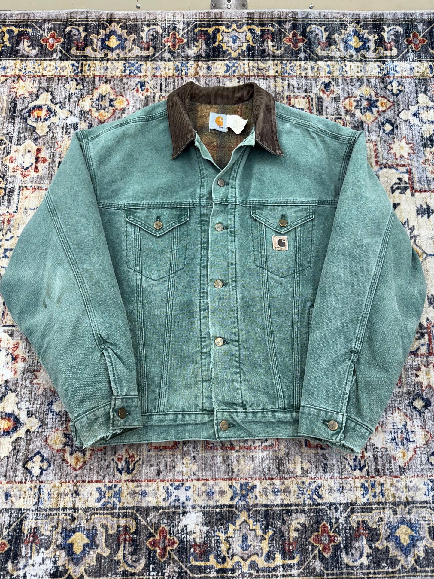 Vtg Carhartt Jacket Mens L