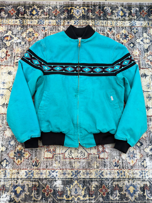 Vtg Carhartt   Jacket Mens M/L Aztec