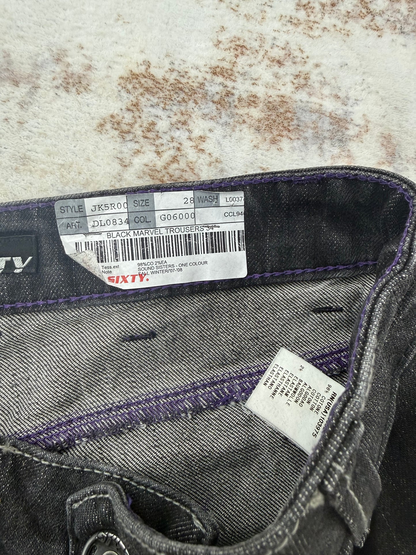 y2k vintage MissSixty  jeans women's size 28 (030)