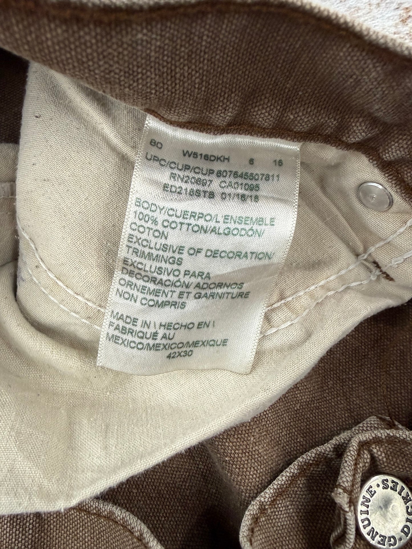 Men vintage dickies jeans size 42x30