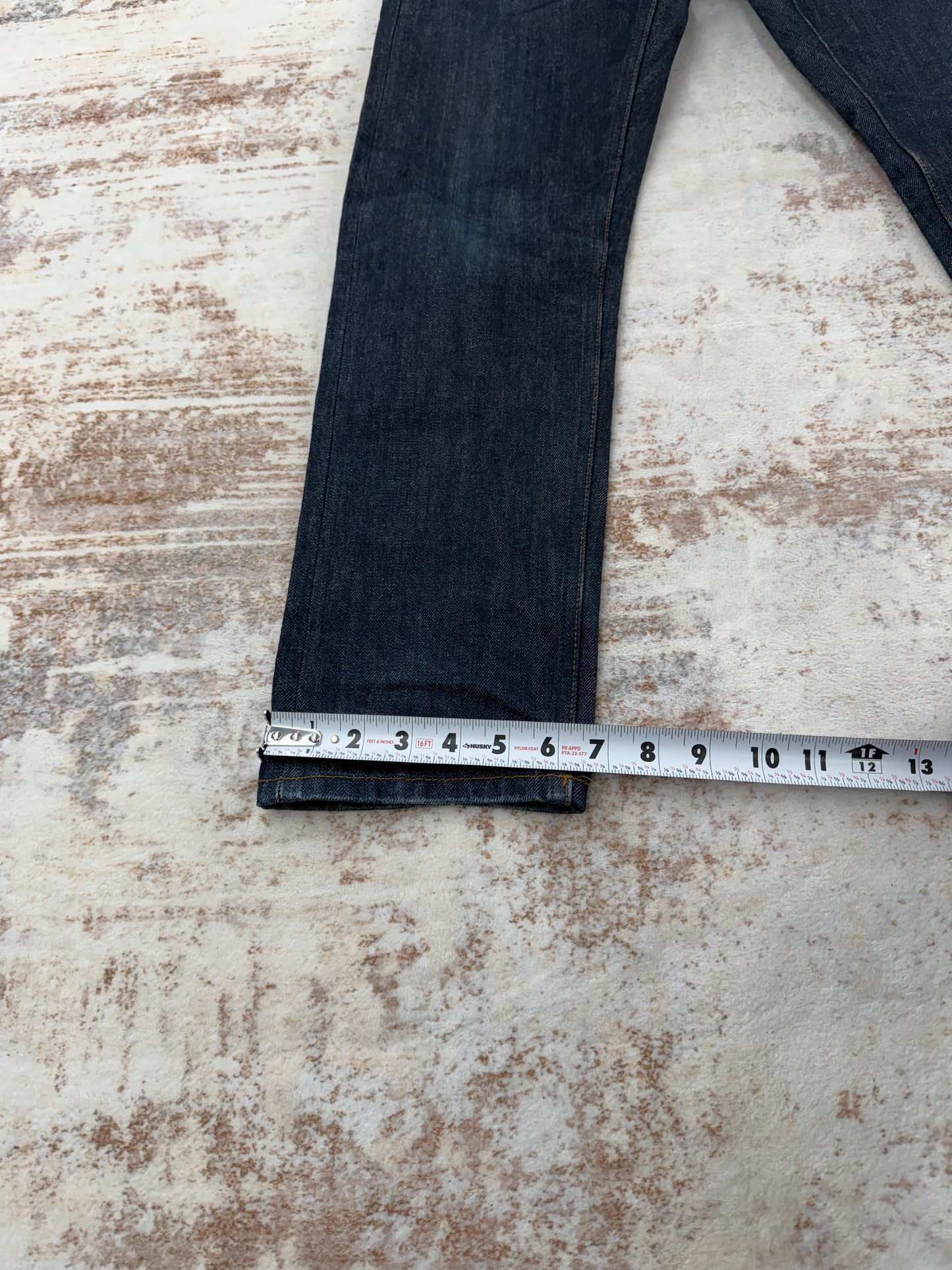 men’s vintage Dark wash slim fit jeans 31