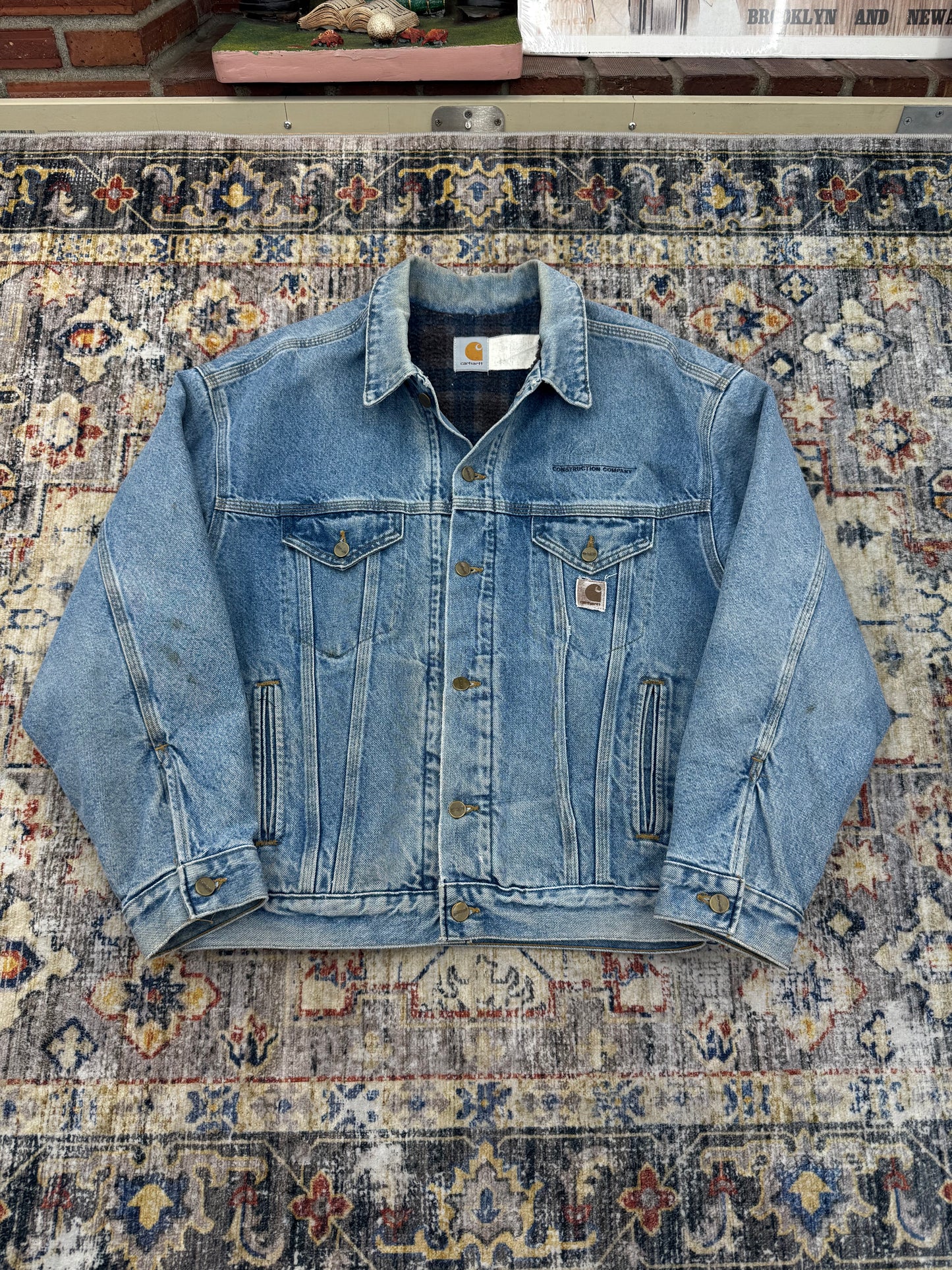 Vtg Carhartt Jacket Mens  L