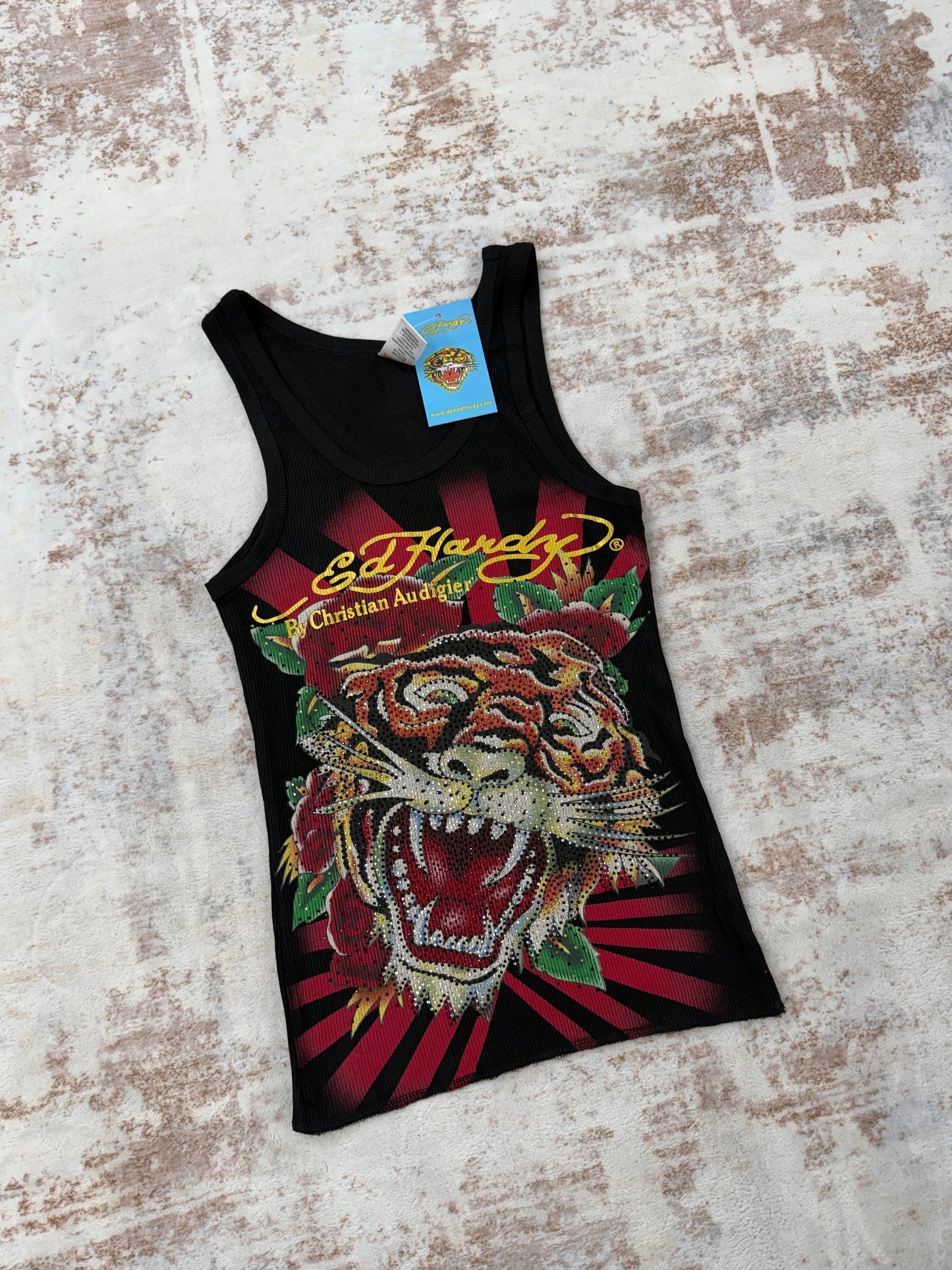 ( new) 2000sVintage Ed Hardy by Christian Audigier Tank Tops
