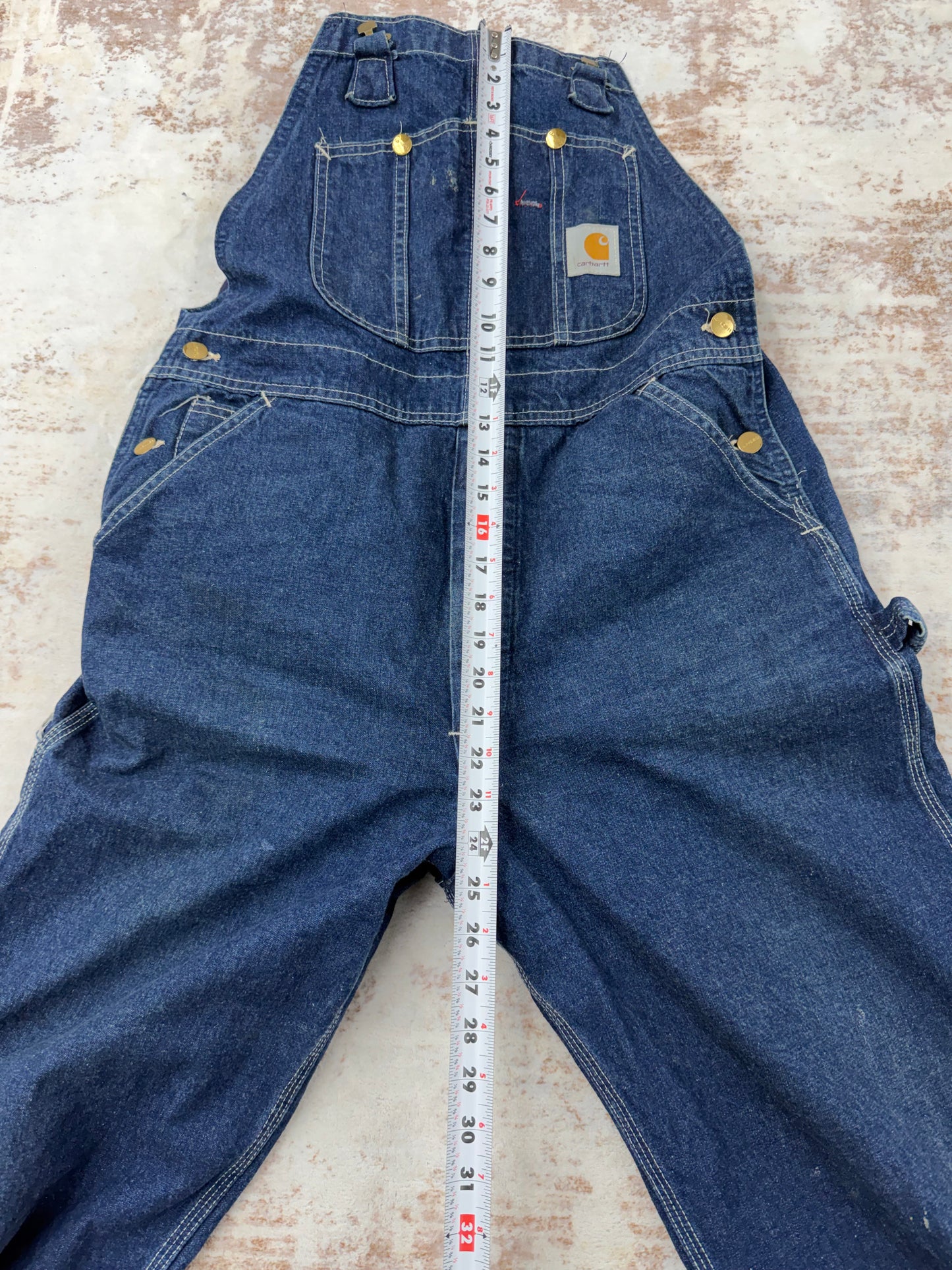 Vintage Carhartt Overalls Size Approx W34 fit