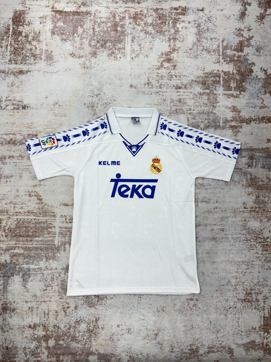 vintage Real Madrid 1994 1996 Home Football Shirt Soccer Jersey Kelme Vintage M