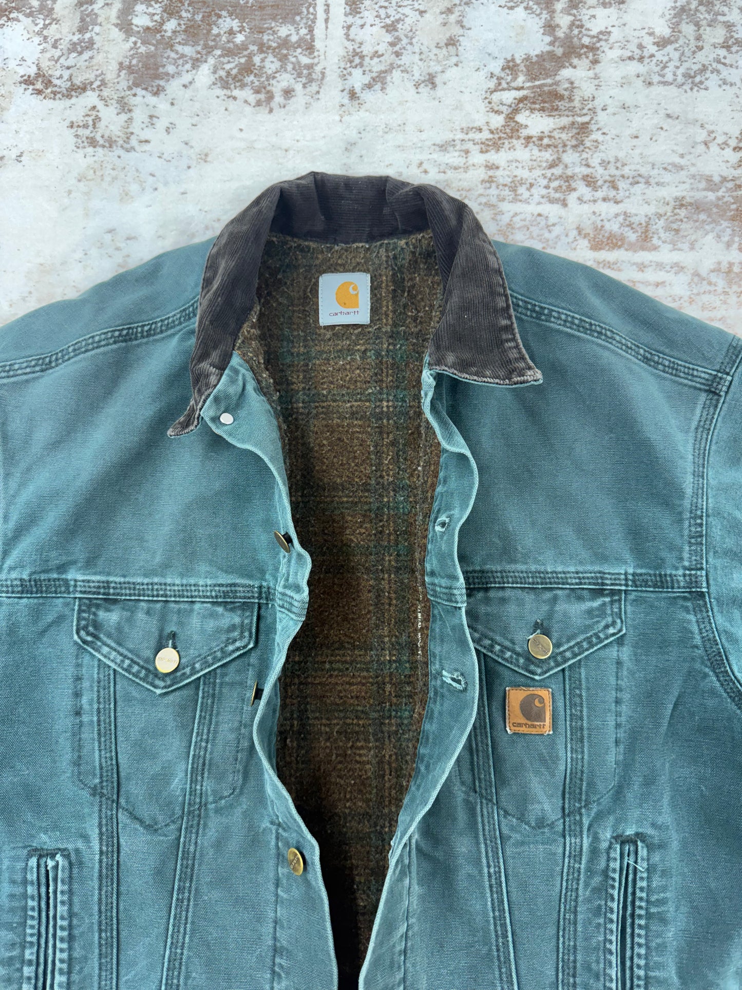 Vtg Carhartt Jacket Mens L