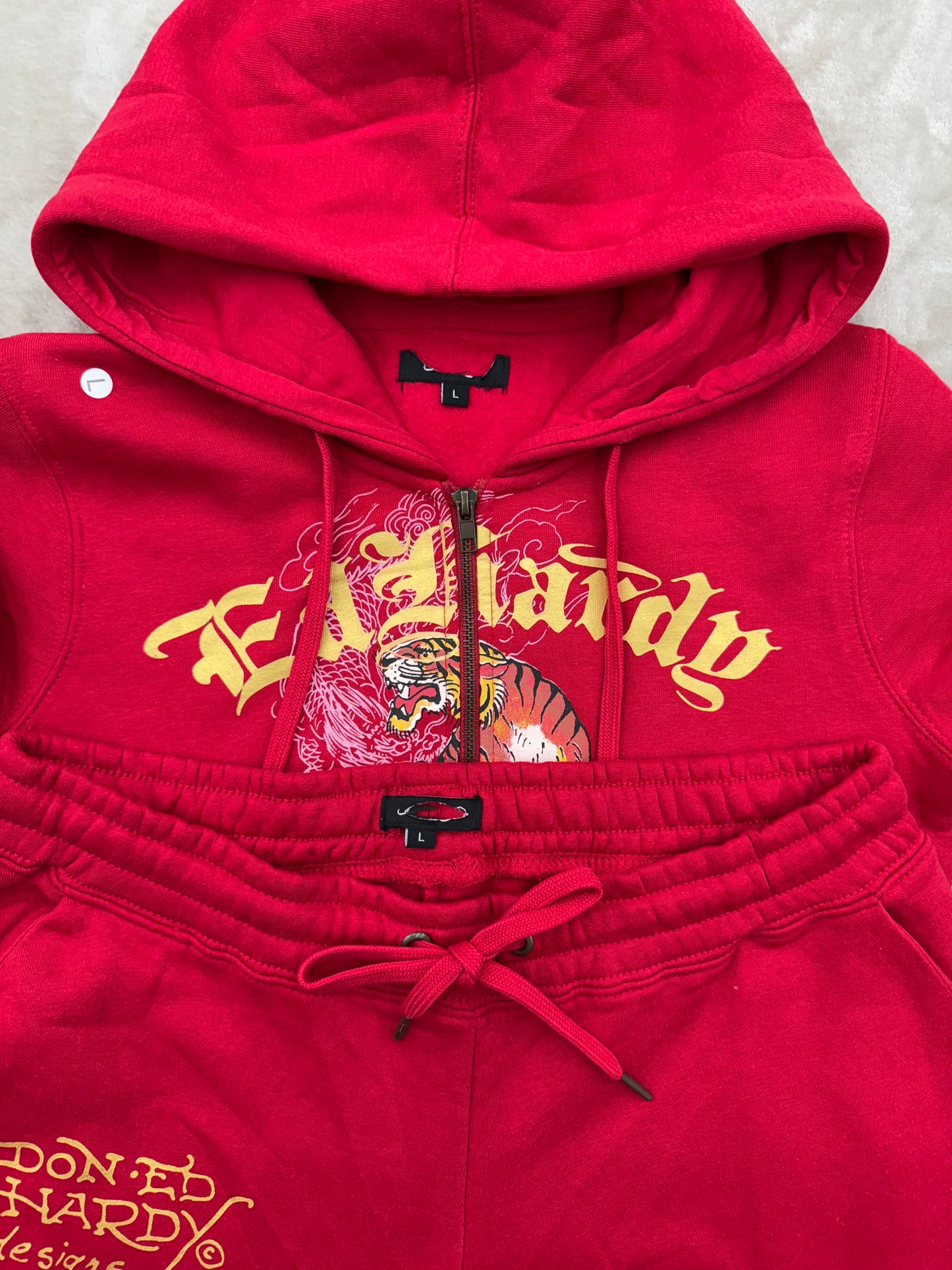 Ed hardy tracksuit sets ❤️ size (M) use