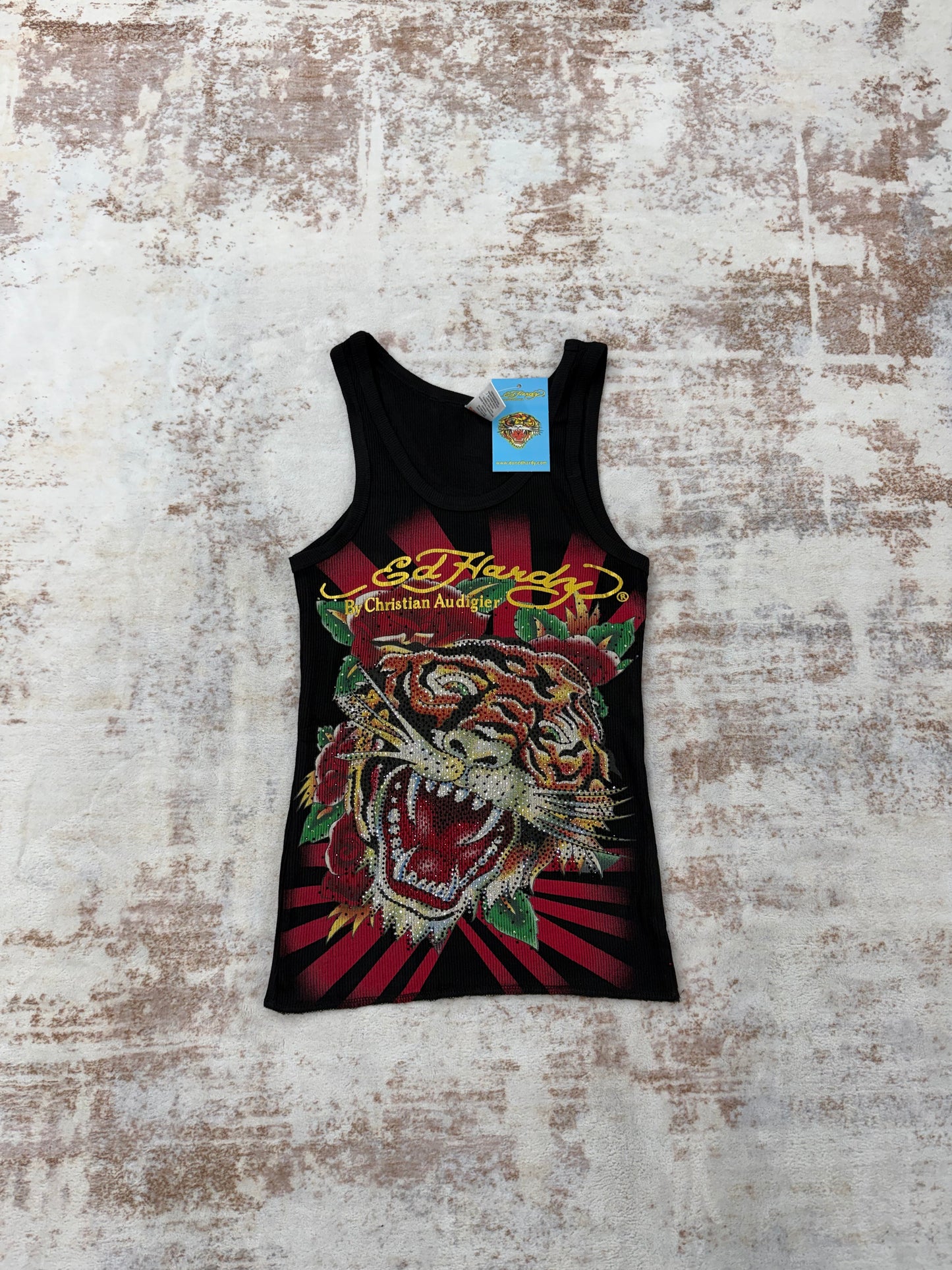 ( new) 2000sVintage Ed Hardy by Christian Audigier Tank Tops