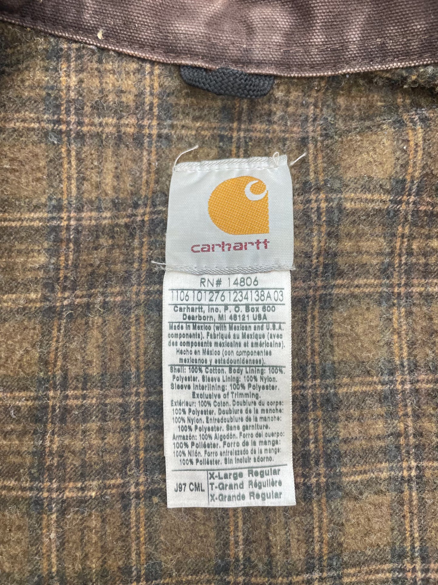 Vintage Carhartt Detroit Jacket Size L