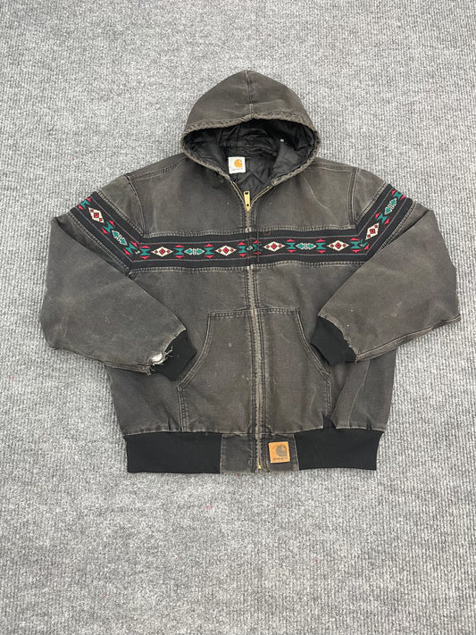 Vintage Carhartt Aztec Jacket Size L