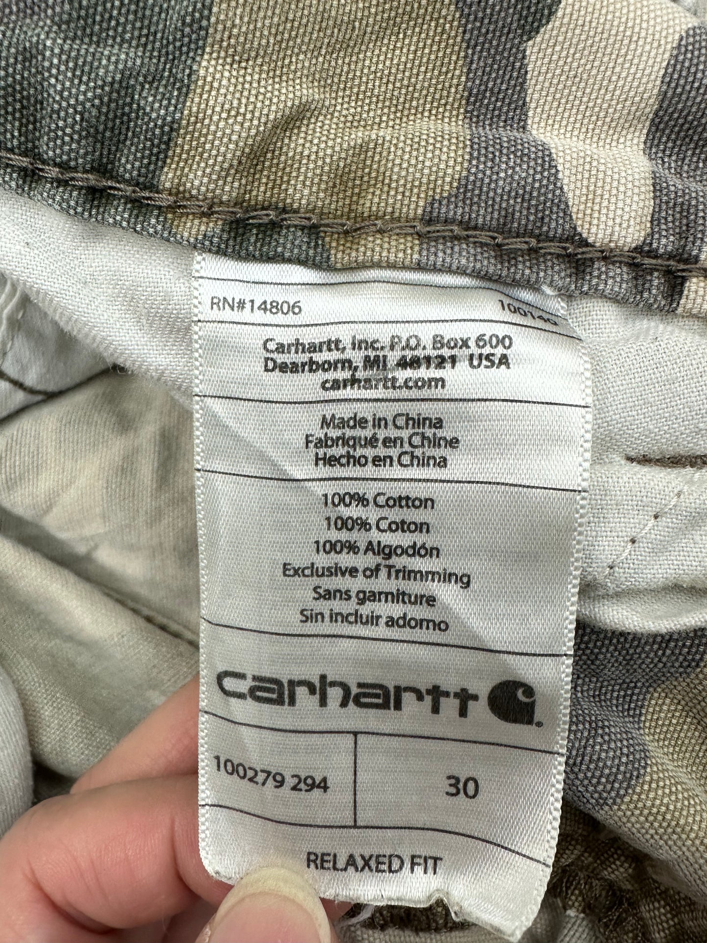 Carhartt Shorts Size 30