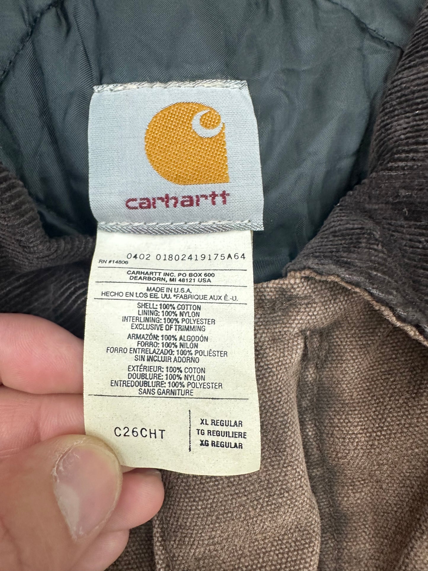 Vintage Carhartt Jacket Size XL