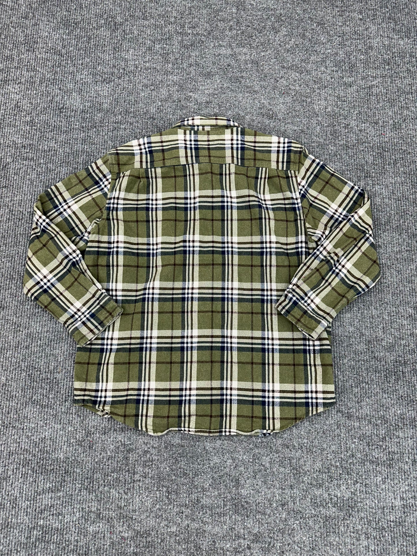 Green Carharrtt Flannel Shirt Size L/XL